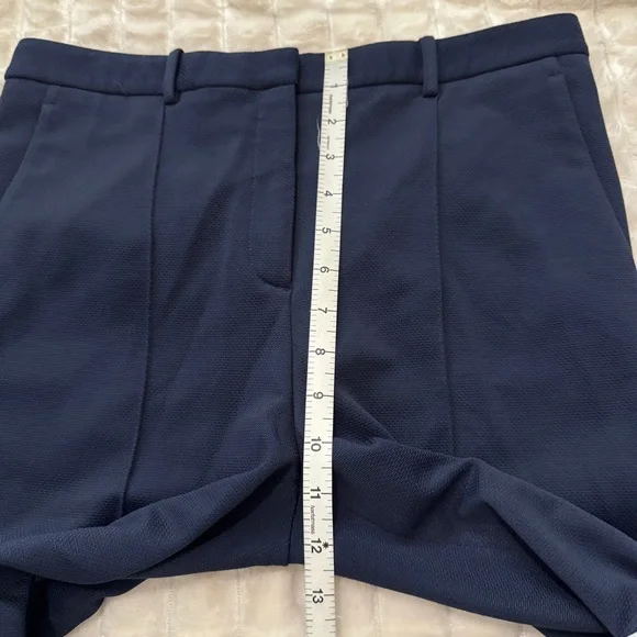 Theory 6 Navy Blue Dress Pants Slacks ~ Classic Career Capsule Pockets - Picture 6 of 9